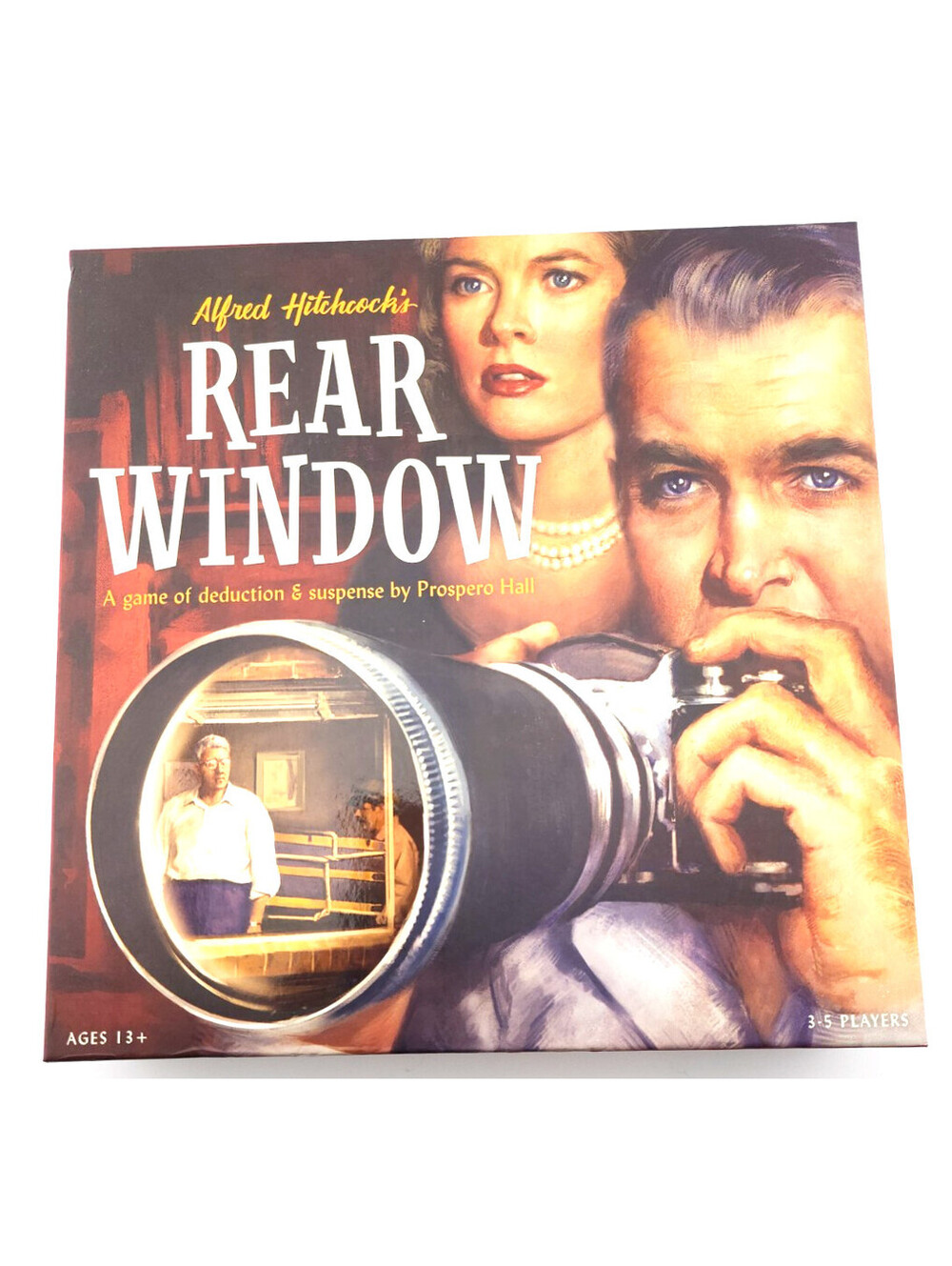 NEW! Funko Games Alfred Hitchcockās Rear Window Board Game ā Mystery Deduction